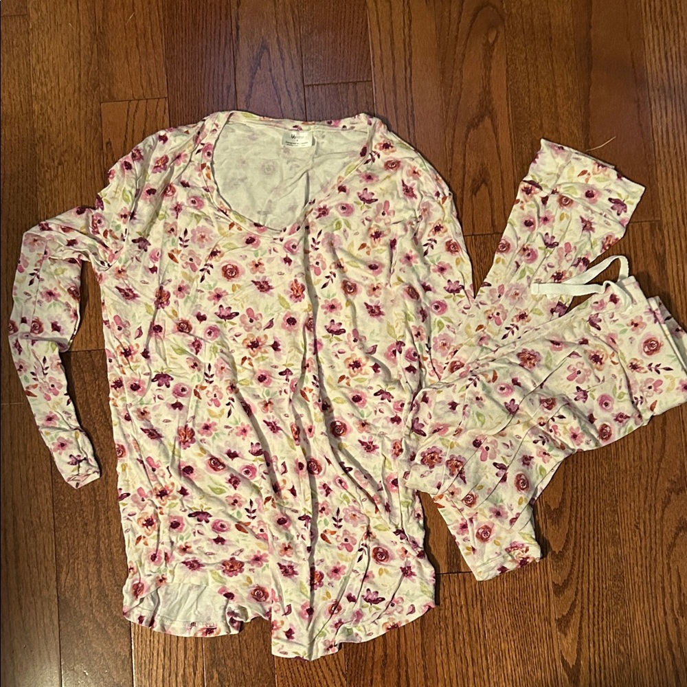 Floral Print Women's Pajama Set